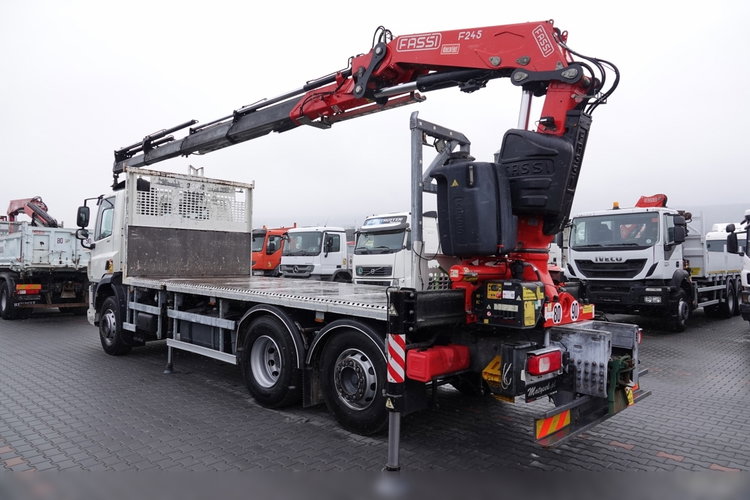 DAF CF 450 / 6x2 / SKRZYNIOWY / HDS FASSI F 245 / 6x WYSÓW- 17 M / ROTATOR / STEROWANIE RADIOWE / EURO 6 / 2018 ROK zdjęcie 2