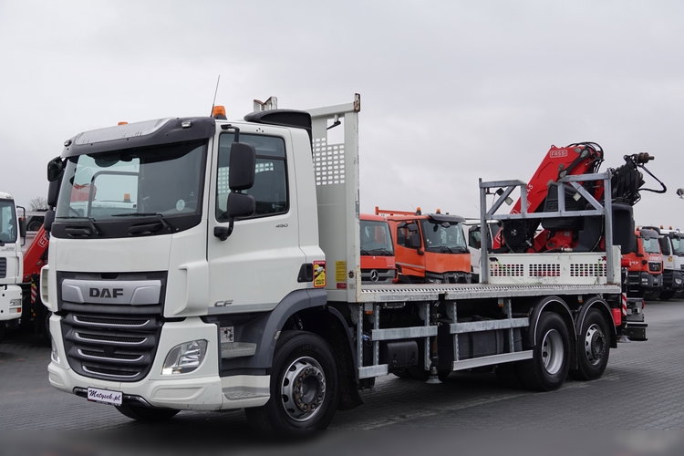 DAF CF 450 / 6x2 / SKRZYNIOWY / HDS FASSI F 245 / 6x WYSÓW- 17 M / ROTATOR / STEROWANIE RADIOWE / EURO 6 / 2018 ROK zdjęcie 7