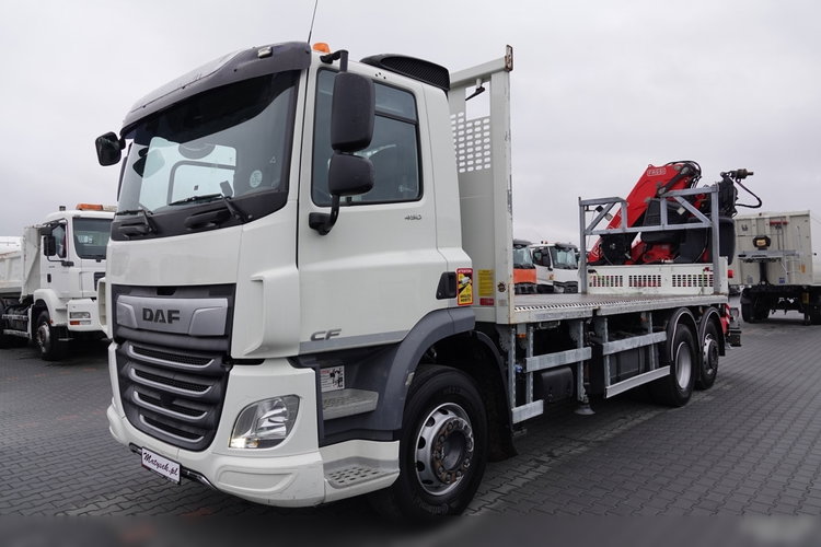 DAF CF 450 / 6x2 / SKRZYNIOWY / HDS FASSI F 245 / 6x WYSÓW- 17 M / ROTATOR / STEROWANIE RADIOWE / EURO 6 / 2018 ROK zdjęcie 8