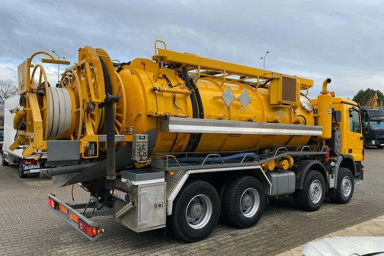 Actros 3541 Idealny stan, WUKO, 8X4, E3, 13800L, Mocny mercedes zdjęcie 6