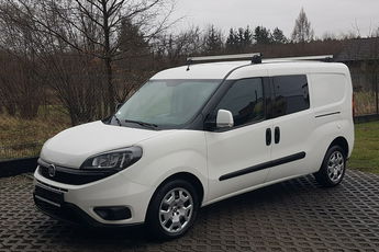 Fiat Doblo MAXI 5 OSÓB DŁUGI KLIMA 6-BIEGÓW I-WŁAŚCICIEL KRAJOWY AC