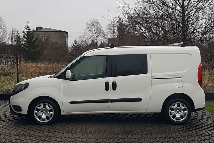 Fiat Doblo MAXI 5 OSÓB DŁUGI KLIMA 6-BIEGÓW I-WŁAŚCICIEL KRAJOWY AC zdjęcie 10