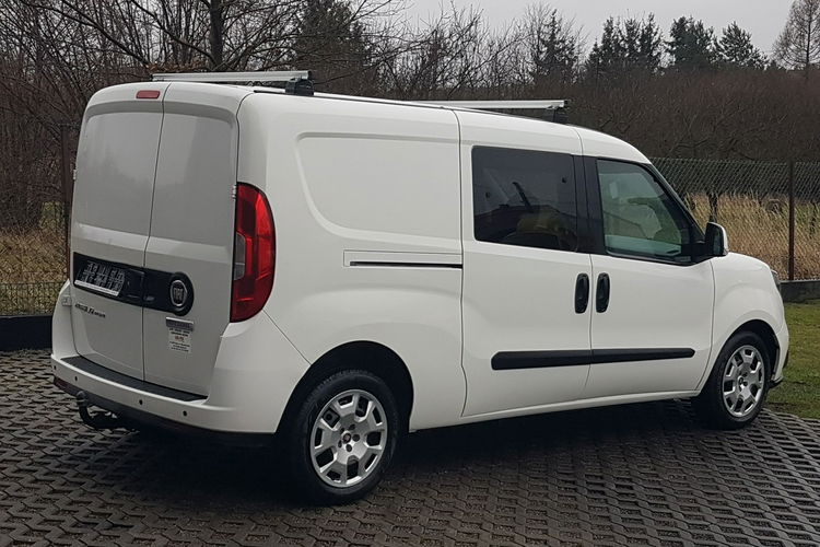 Fiat Doblo MAXI 5 OSÓB DŁUGI KLIMA 6-BIEGÓW I-WŁAŚCICIEL KRAJOWY AC zdjęcie 4