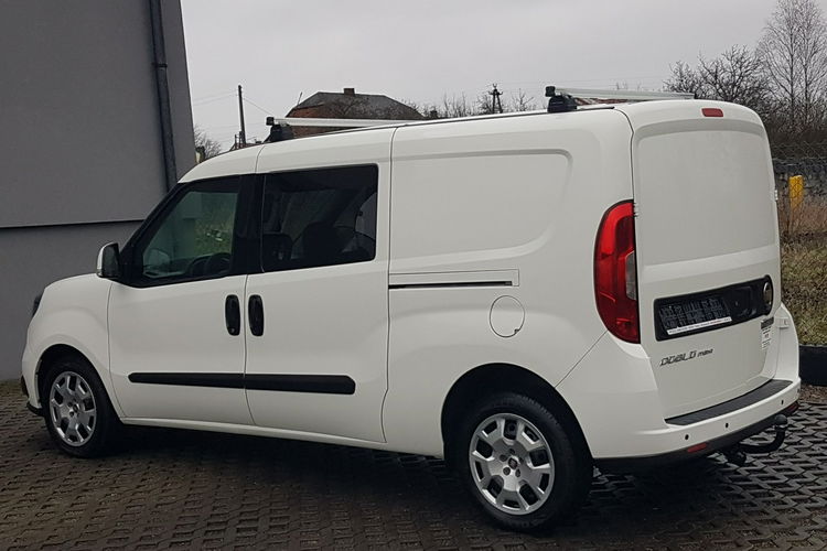 Fiat Doblo MAXI 5 OSÓB DŁUGI KLIMA 6-BIEGÓW I-WŁAŚCICIEL KRAJOWY AC zdjęcie 3