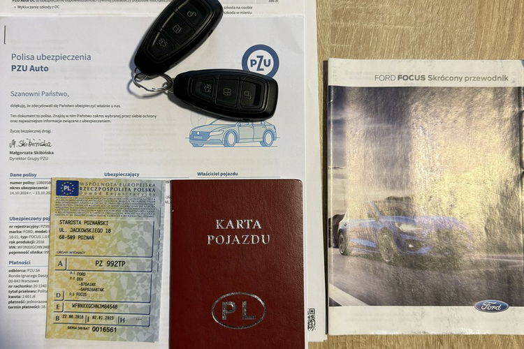 Ford Focus Bardzo zadbany - oryginalny niski przebieg zdjęcie 30