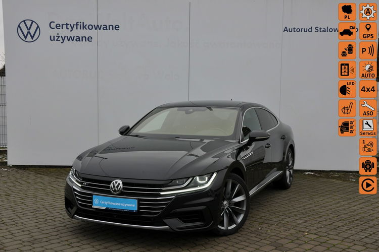 Volkswagen Arteon 2.0TSI 272KM 4-Motion DSG R-Line SalonPL Kamery360 Webasto Dealer Gwar zdjęcie 1