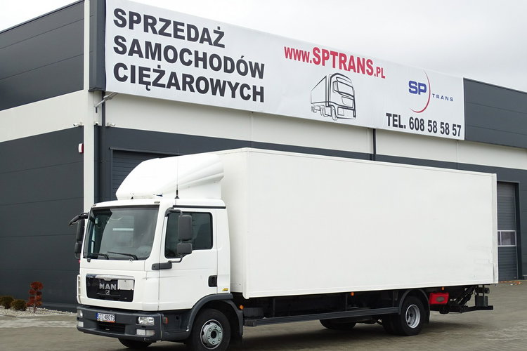 MAN TGL 12.180 Kontener , Sprowadzony , Zarejestrowany , Klima Poduszki , Winda , 18 Euro Palet zdjęcie 1