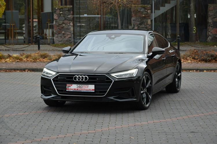 Audi A7 45TFSi 2022r. JAK NOWA B&O Virtual HeadUp Dociągi Radar 21"RS Fv23 zdjęcie 21