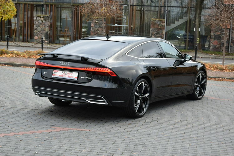 Audi A7 45TFSi 2022r. JAK NOWA B&O Virtual HeadUp Dociągi Radar 21"RS Fv23 zdjęcie 24