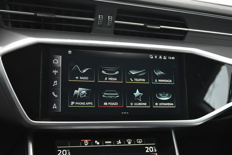 Audi A7 45TFSi 2022r. JAK NOWA B&O Virtual HeadUp Dociągi Radar 21"RS Fv23 zdjęcie 33