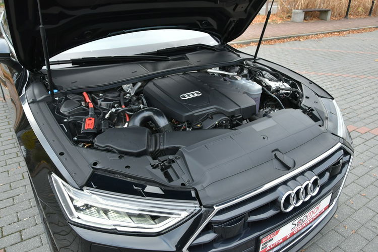 Audi A7 45TFSi 2022r. JAK NOWA B&O Virtual HeadUp Dociągi Radar 21"RS Fv23 zdjęcie 41