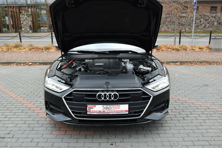 Audi A7 45TFSi 2022r. JAK NOWA B&O Virtual HeadUp Dociągi Radar 21"RS Fv23 zdjęcie 42