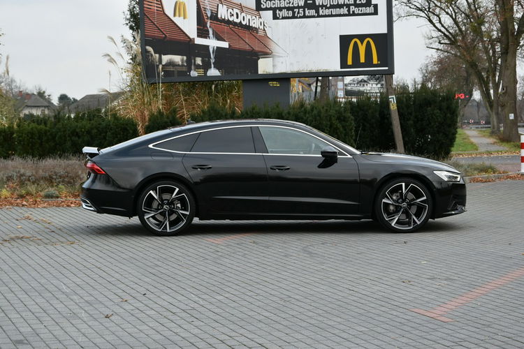 Audi A7 45TFSi 2022r. JAK NOWA B&O Virtual HeadUp Dociągi Radar 21"RS Fv23 zdjęcie 7