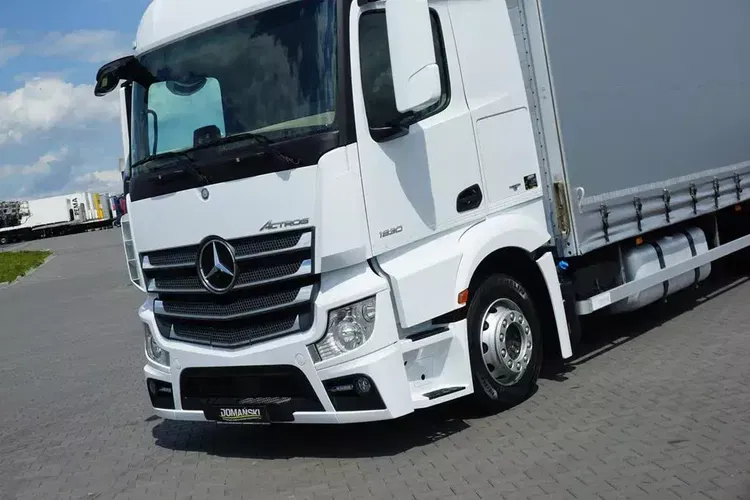 Mercedes ACTROS / 1830 ACC / E 6 / FIRANKA / 19 PALET / ŁAD. 8592 KG zdjęcie 20