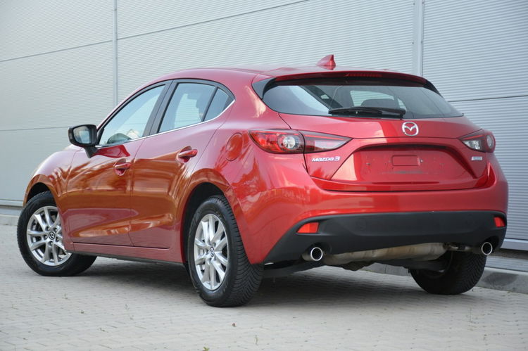 Mazda 3 Zarejestrowana 2.2D 150KM Serwis Navi I-stop Alu Gwarancja zdjęcie 11