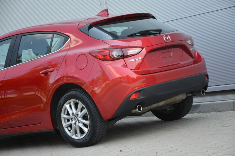 Mazda 3 Zarejestrowana 2.2D 150KM Serwis Navi I-stop Alu Gwarancja zdjęcie 13