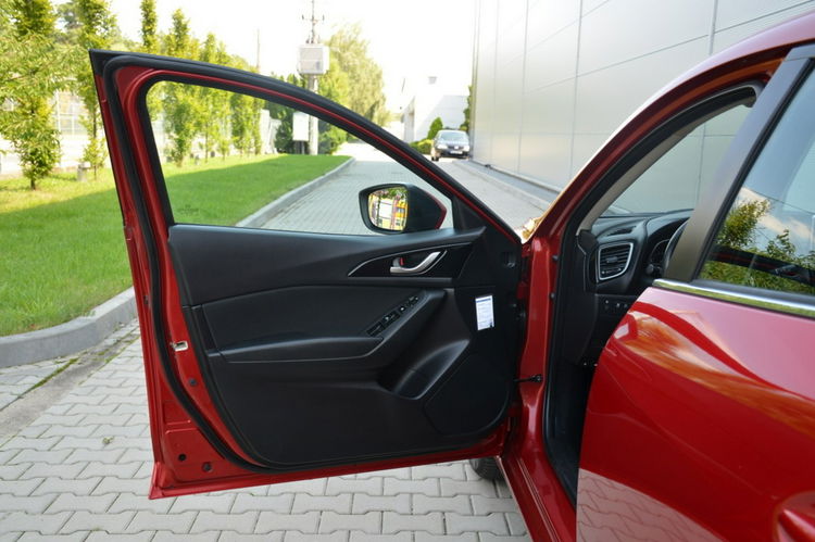 Mazda 3 Zarejestrowana 2.2D 150KM Serwis Navi I-stop Alu Gwarancja zdjęcie 14