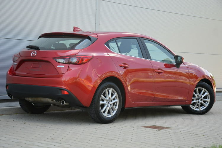 Mazda 3 Zarejestrowana 2.2D 150KM Serwis Navi I-stop Alu Gwarancja zdjęcie 44