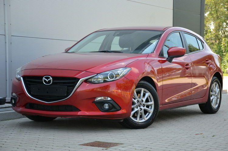 Mazda 3 Zarejestrowana 2.2D 150KM Serwis Navi I-stop Alu Gwarancja zdjęcie 6