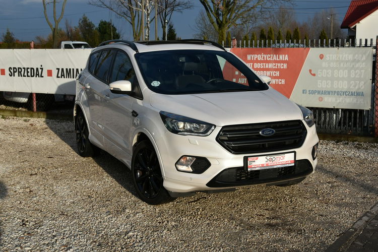 Ford Kuga ST line 2.0TDCi Automat 2018r. FullLED NAVi Panorama Kamera zdjęcie 17
