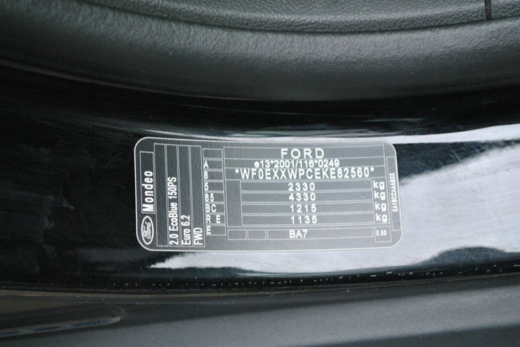 Mondeo Liftback Trend 2.0 EcoBlue 150KM A8 ASO Forda Gwarancja Ford Używane zdjęcie 28