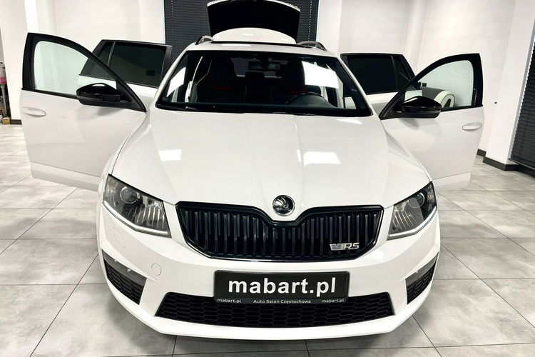 Skoda Octavia RS 2.0 TDI 184KM DSG LED AppleCar Bi-Xenon Duża Navi Panorama Black zdjęcie 15