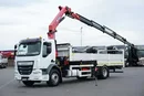 DAF LF / 320 / ACC / SKRZYNIOWY + HDS / HMF 1820 K 5 / WYS. 14.9 M / DŁ . 7, 5 M zdjęcie 1