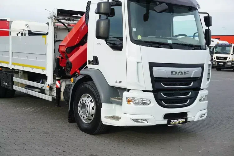 DAF LF / 320 / ACC / SKRZYNIOWY + HDS / HMF 1820 K 5 / WYS. 14.9 M / DŁ . 7, 5 M zdjęcie 20