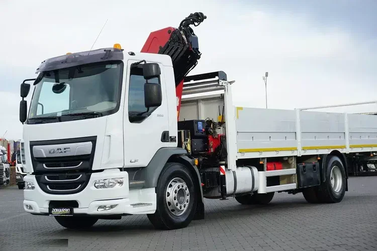 DAF LF / 320 / ACC / SKRZYNIOWY + HDS / HMF 1820 K 5 / WYS. 14.9 M / DŁ . 7, 5 M zdjęcie 31