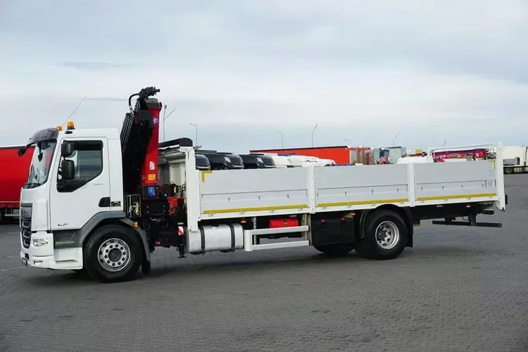 DAF LF / 320 / ACC / SKRZYNIOWY + HDS / HMF 1820 K 5 / WYS. 14.9 M / DŁ . 7, 5 M zdjęcie 5