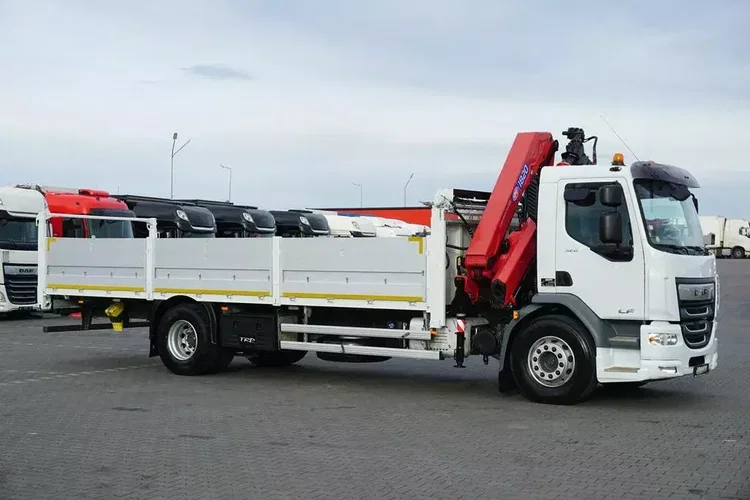 DAF LF / 320 / ACC / SKRZYNIOWY + HDS / HMF 1820 K 5 / WYS. 14.9 M / DŁ . 7, 5 M zdjęcie 6