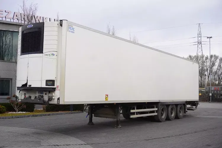 Naczepa chłodnia Lamberet / Carrier Vector 1950 MT (Multitemperatura) / winda Dhollandia 2500 kg zdjęcie 2