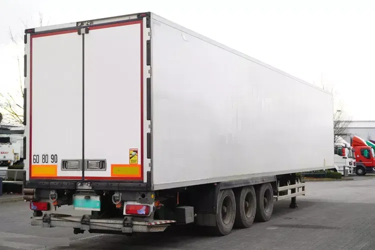 Naczepa chłodnia Lamberet / Carrier Vector 1950 MT (Multitemperatura) / winda Dhollandia 2500 kg zdjęcie 6