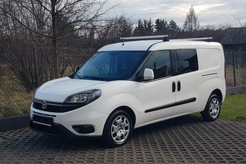 Fiat Doblo MAXI 5 OSÓB DŁUGI KLIMA 6-BIEGÓW I-WŁAŚCICIEL KRAJOWY AC