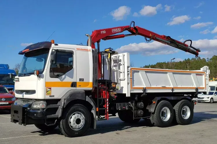 Renault Kerax 26.370 6x4 Mocny HDS FASSI F110 zdjęcie 13