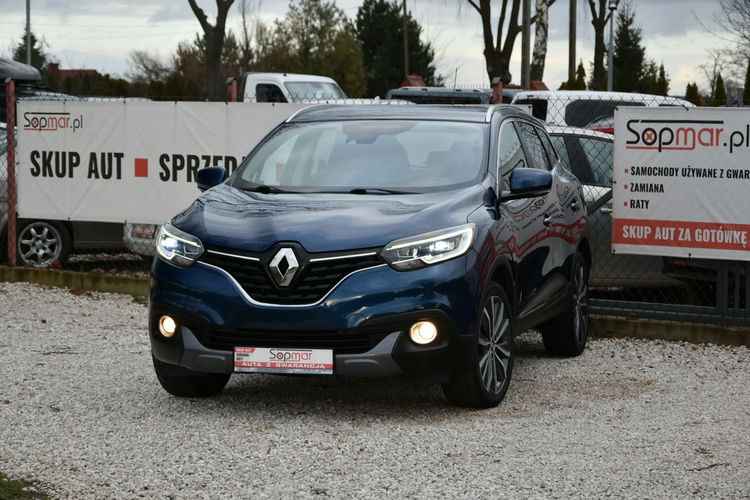 Renault Kadjar 1.6dCi 130KM Manual 2016r. fullLED NAVi Kamera Alu Climatronic Skóra zdjęcie 2