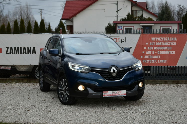 Renault Kadjar 1.6dCi 130KM Manual 2016r. fullLED NAVi Kamera Alu Climatronic Skóra zdjęcie 8