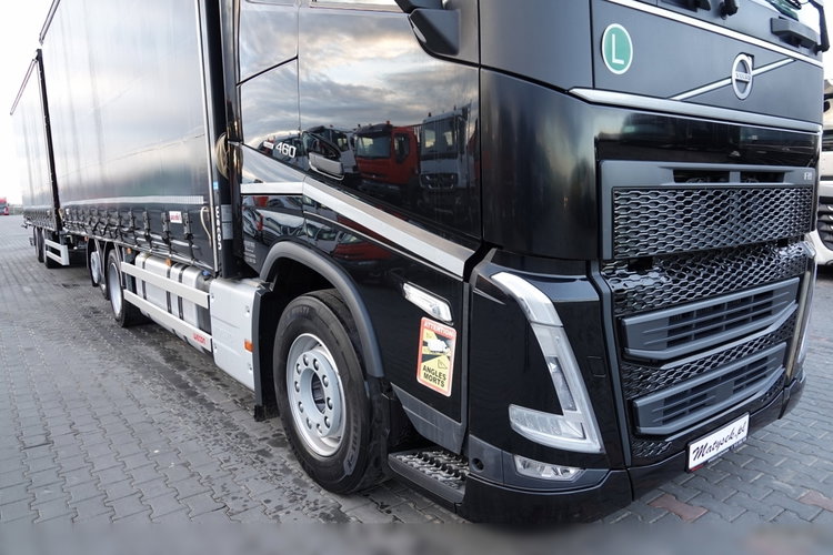 Wielton VOLVO FH 460 / I-SAVE / XXL / ZESTAW TANDEM PRZEJAZDOWY / 120 M3 / KLIMATYZACJA POSTOJOWA / DOKI - ZAWIESIE DO WÓZKA / PO ZŁOTYM KONTRAKCIE SERWISOWYM zdjęcie 9
