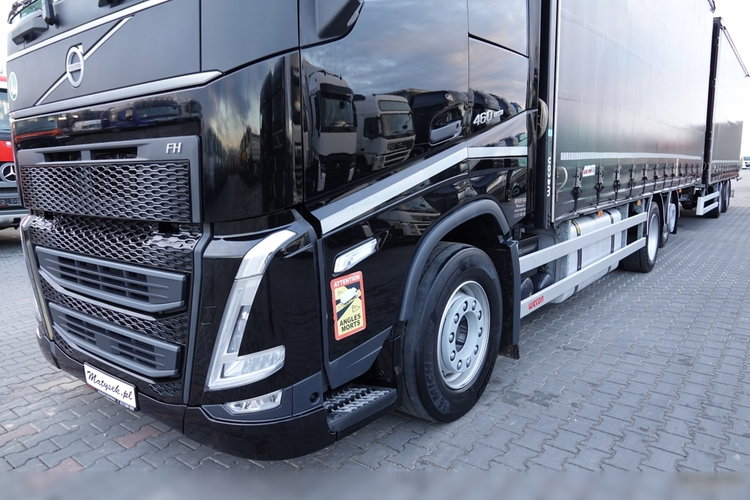 Wielton VOLVO FH 460 / I-SAVE / XXL / ZESTAW TANDEM PRZEJAZDOWY / 120 M3 / KLIMATYZACJA POSTOJOWA / DOKI - ZAWIESIE DO WÓZKA / PO ZŁOTYM KONTRAKCIE SERWISOWYM zdjęcie 10