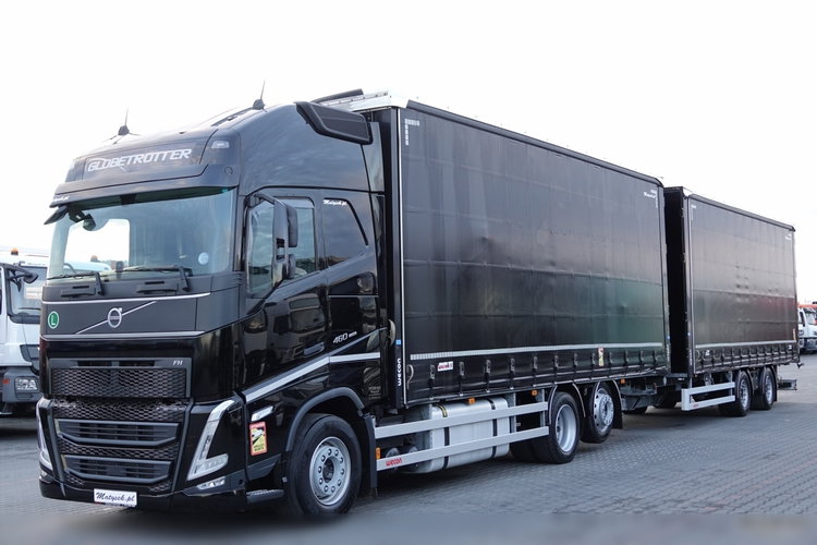 Wielton VOLVO FH 460 / I-SAVE / XXL / ZESTAW TANDEM PRZEJAZDOWY / 120 M3 / KLIMATYZACJA POSTOJOWA / DOKI - ZAWIESIE DO WÓZKA / PO ZŁOTYM KONTRAKCIE SERWISOWYM zdjęcie 1
