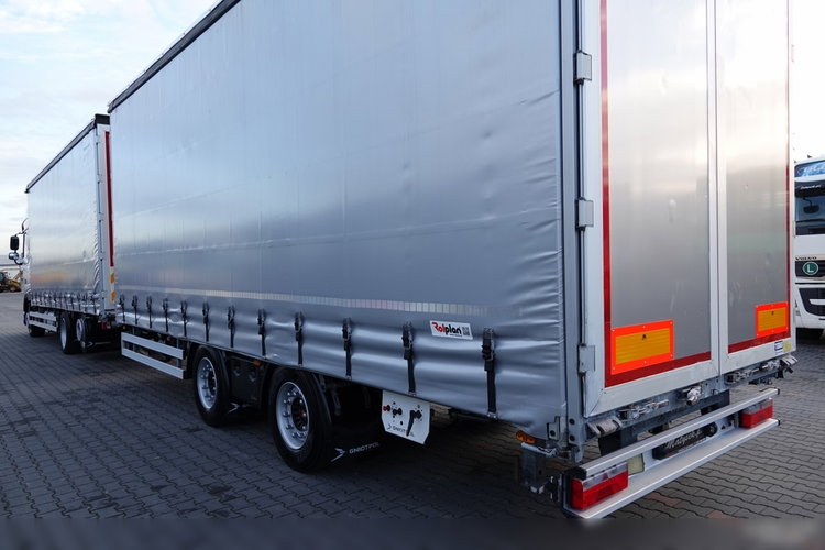 DAF XF 480 / ZESTAW TANDEM PRZEJAZDOWY / 120 M3 // PO KONTRAKCIE SERWISOWYM  zdjęcie 12