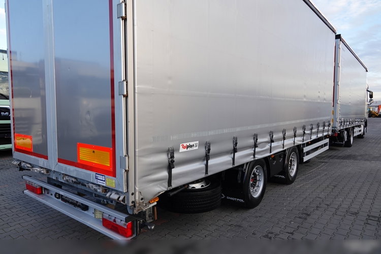 DAF XF 480 / ZESTAW TANDEM PRZEJAZDOWY / 120 M3 // PO KONTRAKCIE SERWISOWYM  zdjęcie 14