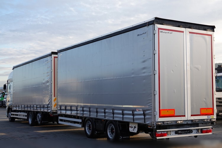 DAF XF 480 / ZESTAW TANDEM PRZEJAZDOWY / 120 M3 // PO KONTRAKCIE SERWISOWYM  zdjęcie 2