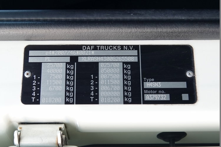 DAF XF 480 / ZESTAW TANDEM PRZEJAZDOWY / 120 M3 // PO KONTRAKCIE SERWISOWYM  zdjęcie 57