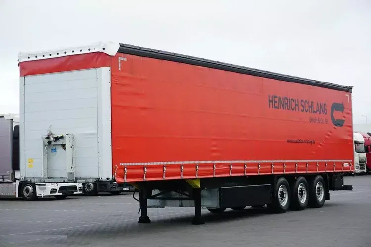 Schmitz FIRANKA / MULTI LOCK / XL / ZAWIESIE POD WÓZEK / OŚ PODNOSZONA zdjęcie 1