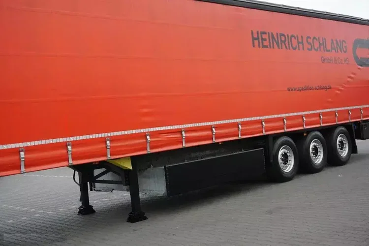 Schmitz FIRANKA / MULTI LOCK / XL / ZAWIESIE POD WÓZEK / OŚ PODNOSZONA zdjęcie 12