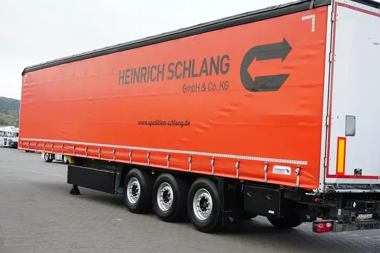 Schmitz FIRANKA / MULTI LOCK / XL / ZAWIESIE POD WÓZEK / OŚ PODNOSZONA zdjęcie 18