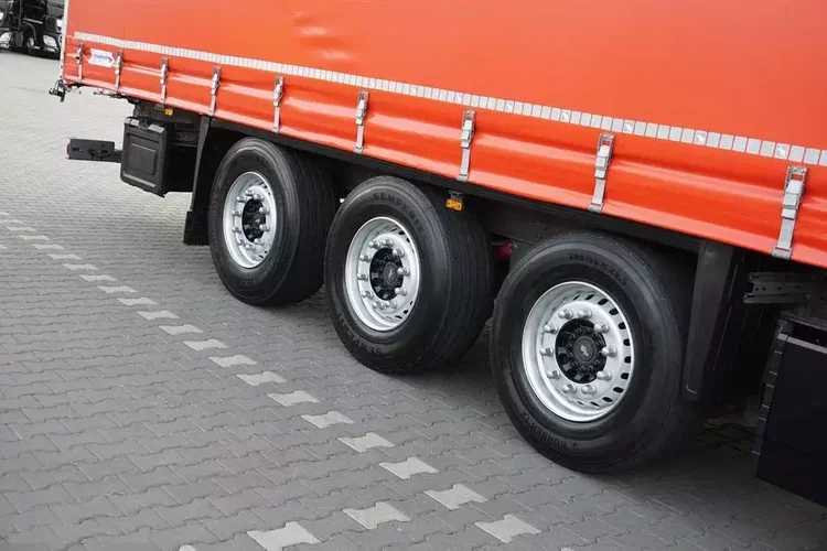 Schmitz FIRANKA / MULTI LOCK / XL / ZAWIESIE POD WÓZEK / OŚ PODNOSZONA zdjęcie 9