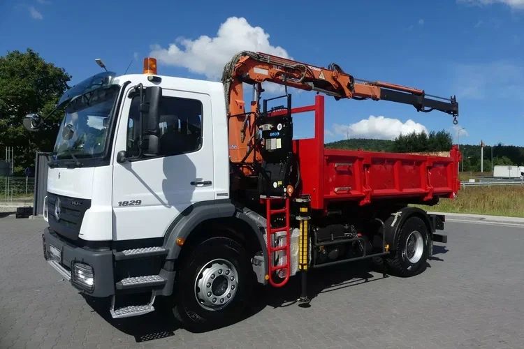 Mercedes AXOR 1829 / WYWROTKA 2- STRONNA + HDS ATLAS / HYDRO BURTA / DŹWIG / zdjęcie 3