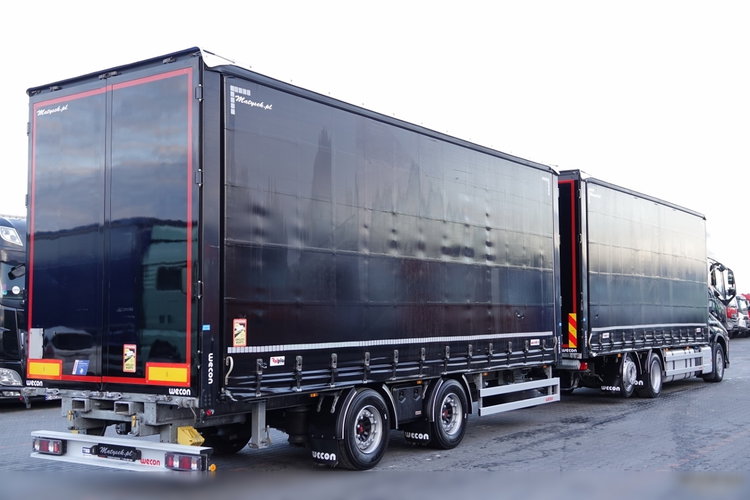 Wielton VOLVO FH 460 / I-SAVE / XXL / ZESTAW TANDEM PRZEJAZDOWY / 120 M3 / + WÓZEK PALFINGER / KLIMA POSTOJOWA / DOKI - ZAWIESIE DO WÓZKA / PO ZŁOTYM KONTRAKCIE SERWISOWYM  zdjęcie 4